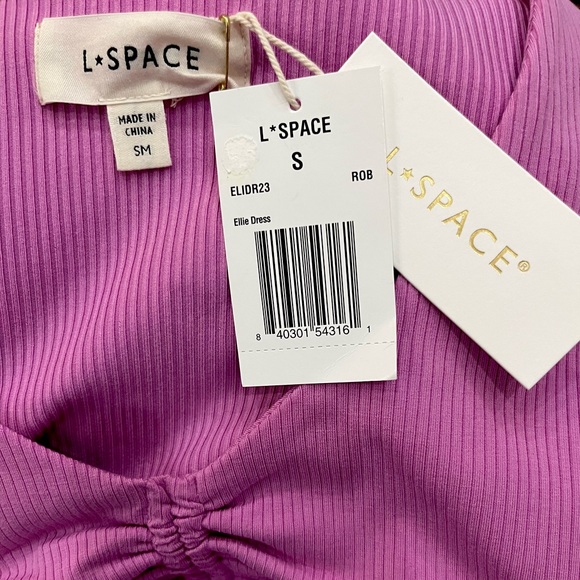 LSPACE ELLIE DRESS IN ROSEBUD SIZE SMALL NWT - Picture 5 of 5